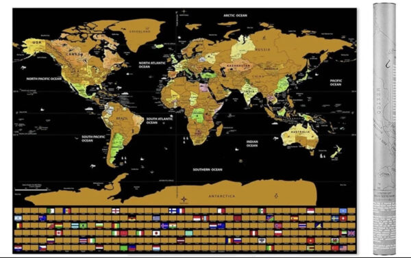 World Scratch Map